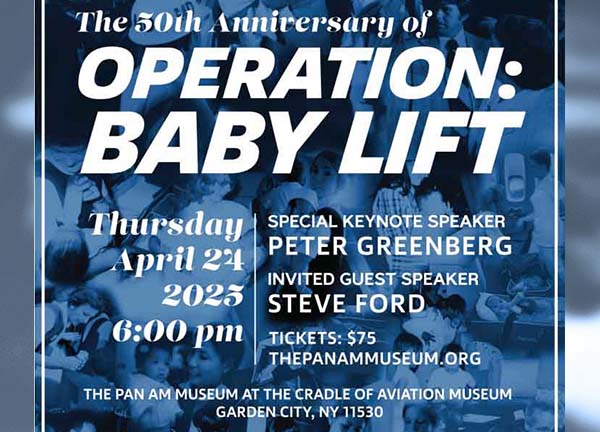 You're invited to  the50th Anniversary Commemoration of Operation Babylift 