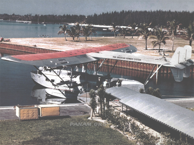 Pan Am Sikorsky S-40 Southern Clipper at Dinner Key Miami