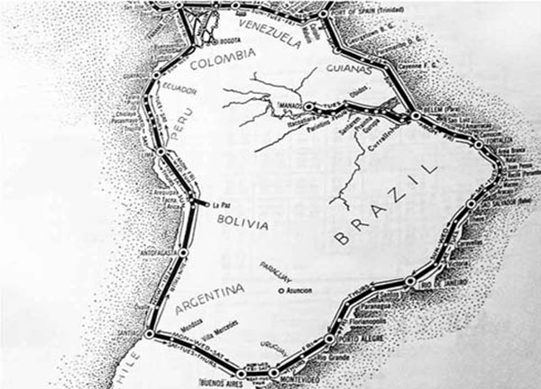 Pan Am Am Expands Perspective in Brazil with route to the Amazon, 1934