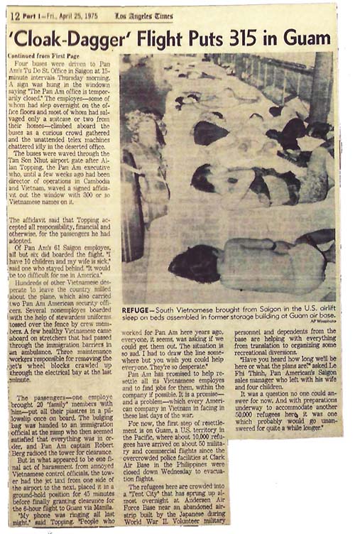 Lamb article Pan Am Saigon Vietnam page 2