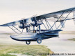 1929-Sikorsky S-38Pan American S-38 Clipper arrives over the Panama Canal Zone with the first airmail from Miami. Colonel Charles Lindbergh commanding.