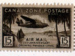 Canal Zone stamp 15 cnts