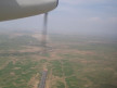 Aerial view, airfield, El Geneina, UNAMID